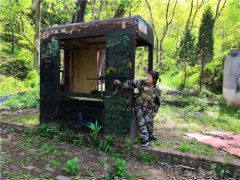 西安终南山汤峪湖森林公园拓展基地，团建活动
